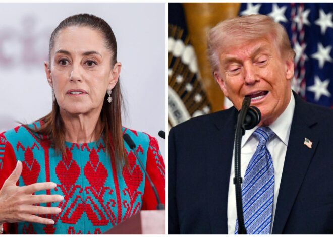 “Nosotros estamos actuando”: Sheinbaum responde a la amenaza de intervención de Trump