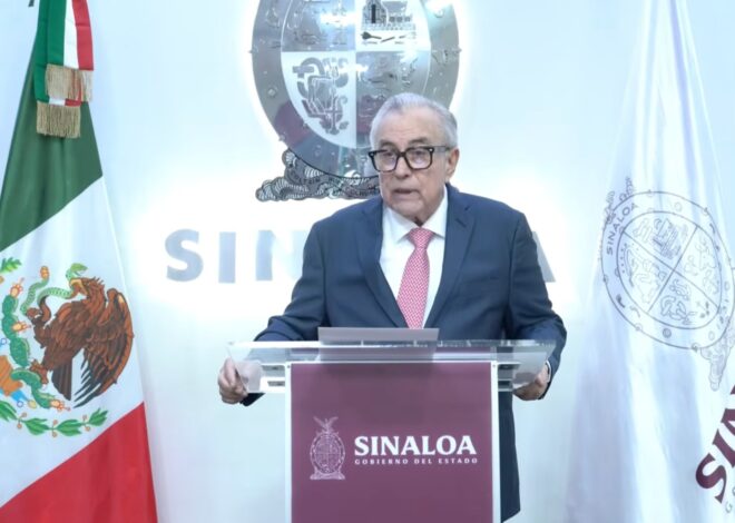 Claudia Sheinbaum asegura que Rocha Moya permanece en Sinaloa bajo resguardo federal