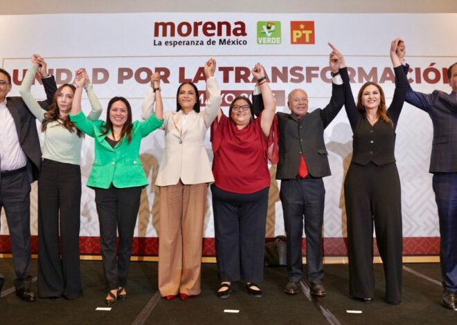 Morena, PT y PVEM mantendrán coalición rumbo a las elecciones 2027