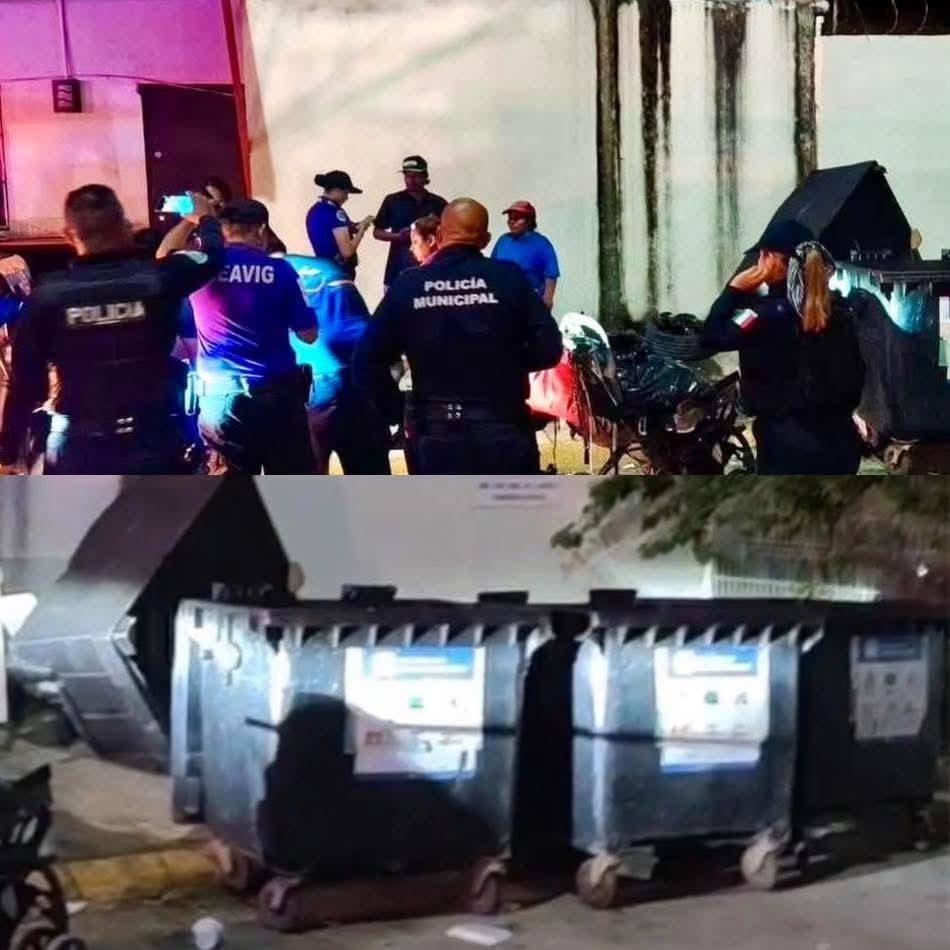 “Prácticamente acababa de nacer”: autoridades confirman abandono de recién nacido hallado en la basura en Cancún