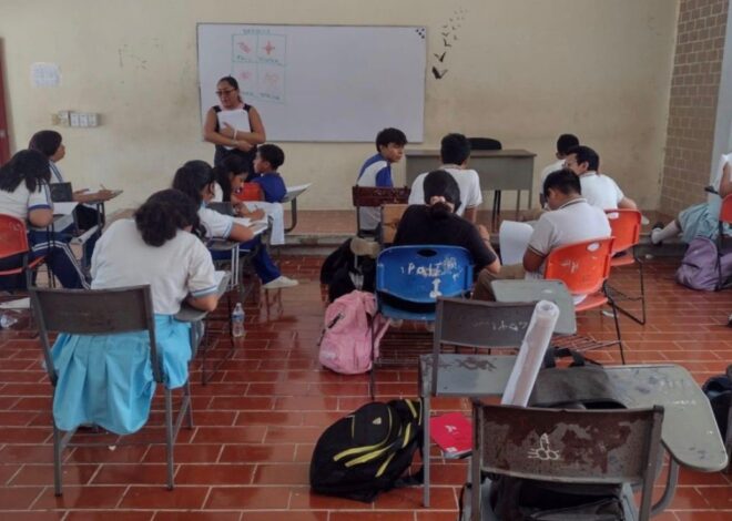 Escuelas de Tulum refuerzan medidas ante ola de calor