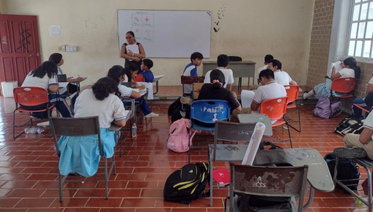 Escuelas de Tulum refuerzan medidas ante ola de calor
