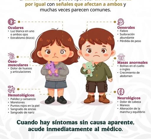 Detectar a tiempo el cáncer infantil puede salvar hasta el 80% de los niños: AMANC