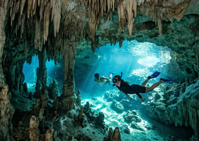 Sargazo obliga a reforzar promoción de cenotes y lagunas en Tulum.