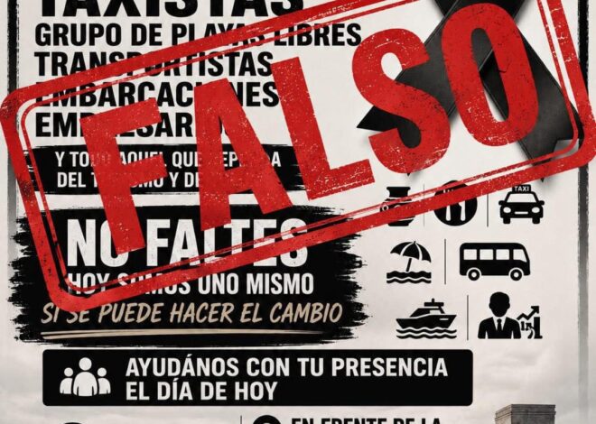 Colectivo Playas Libres Tulum se deslinda de manifestación