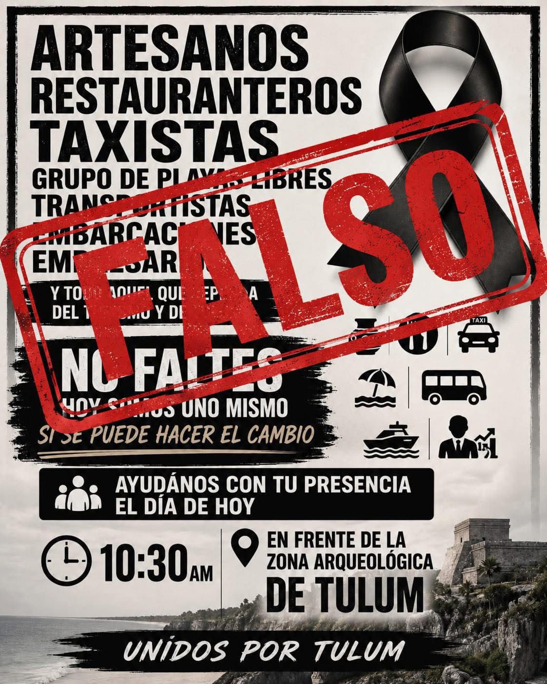 Colectivo Playas Libres Tulum se deslinda de manifestación
