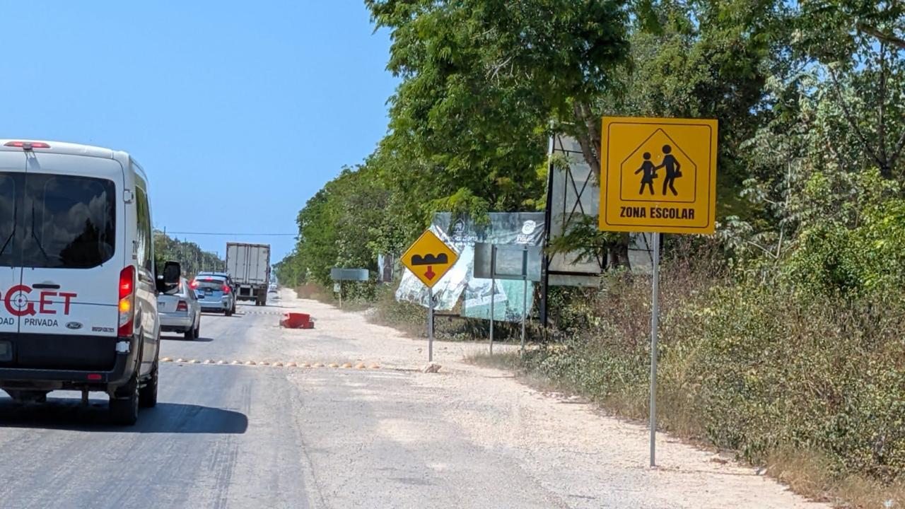 Abandono de ciclovía Tulum–Cobá pone en riesgo a usuarios