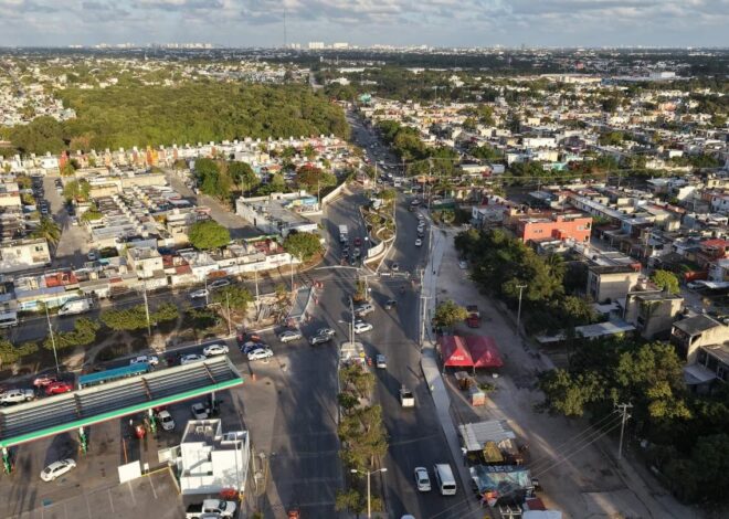 Cancún suma 26 cruces seguros para proteger a peatones y ciclistas