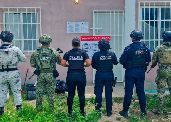 FGE revienta casas ligadas a narcomenudeo en Cozumel y Cancún