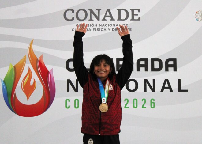 Yessica Jocabed Koh hace historia con cinco oros en la Olimpiada Nacional CONADE 2026