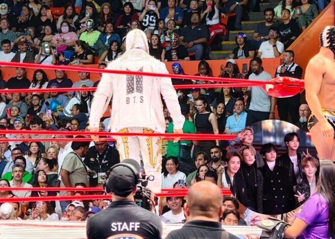 BTS enloquece la Arena México junto a Místico