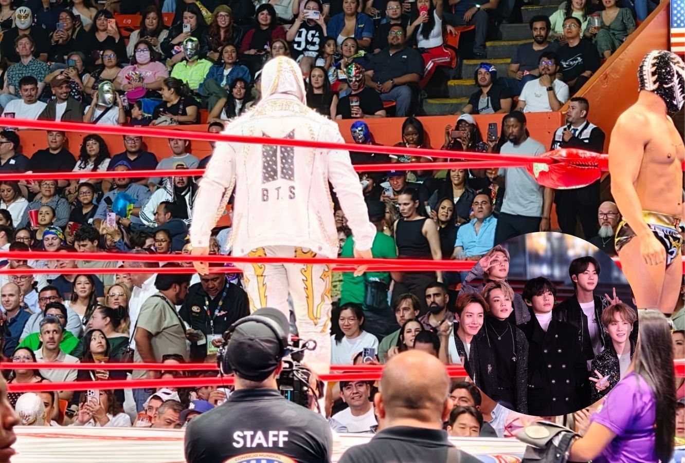 BTS enloquece la Arena México junto a Místico