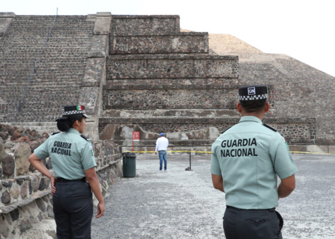 Refuerzan seguridad en Teotihuacán rumbo al Mundial 2026