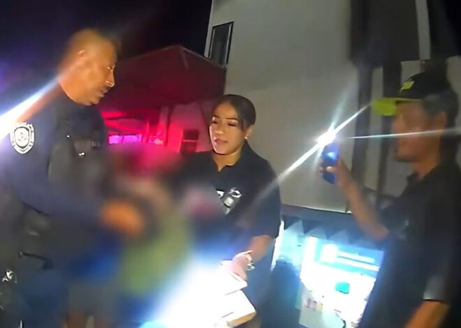 Video de policías conmueve: así salvaron al bebé abandonado en Cancún
