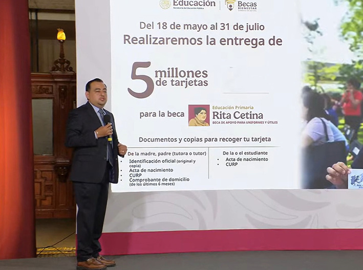¡Preparen papeles! Arranca entrega de tarjetas de la Beca Rita Cetina