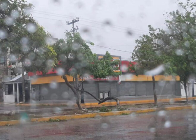 Se viene el aguacero en Quintana Roo