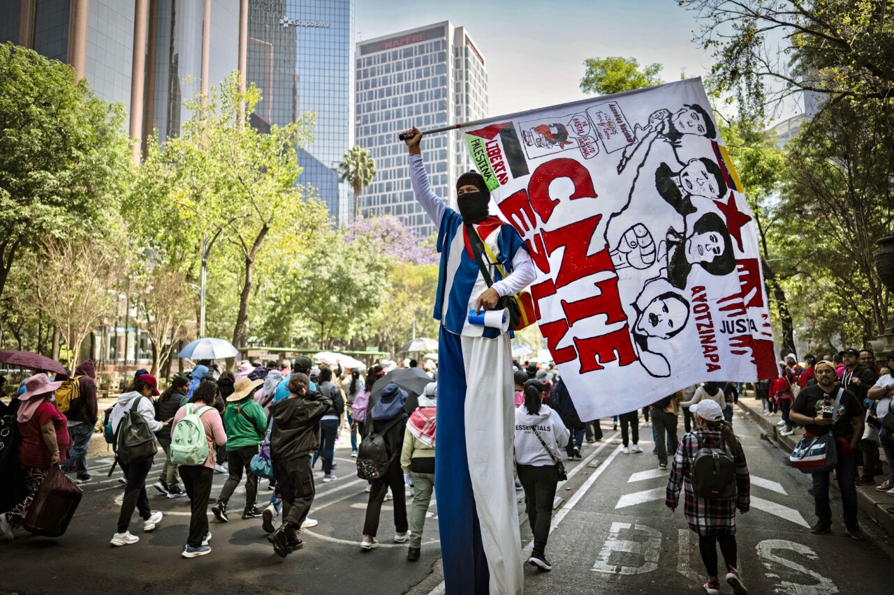 CNTE mantiene protestas en CDMX