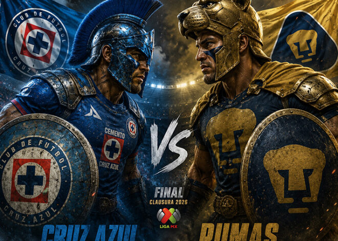 Cruz Azul y Pumas chocan por la gloria en una final ardiente