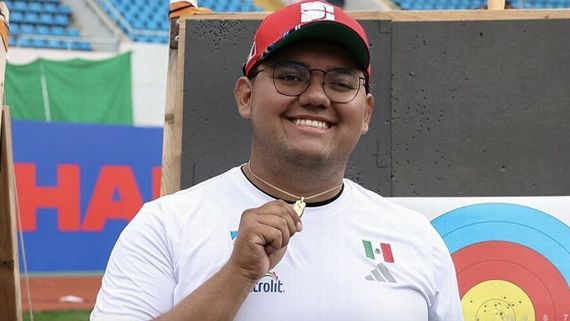 Sebastián García conquista oro en Copa del Mundo de Tiro con Arco