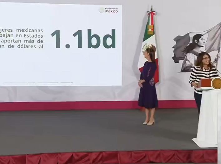 Mexicanas sostienen a EU; aportan un billón de dólares al año