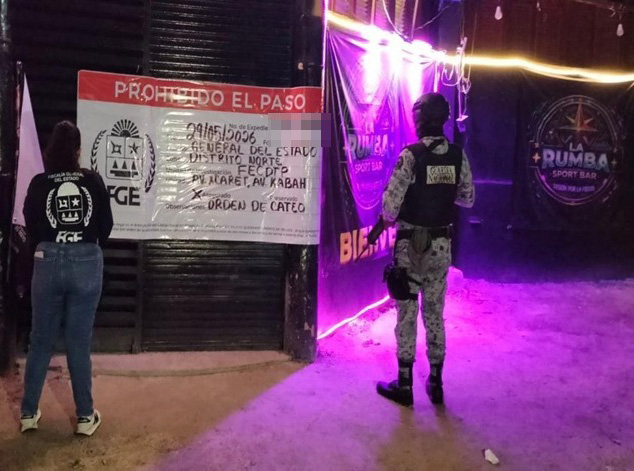 Apagan “La Rumba”: cateo destapa red de explotación sexual en bar de Cancún