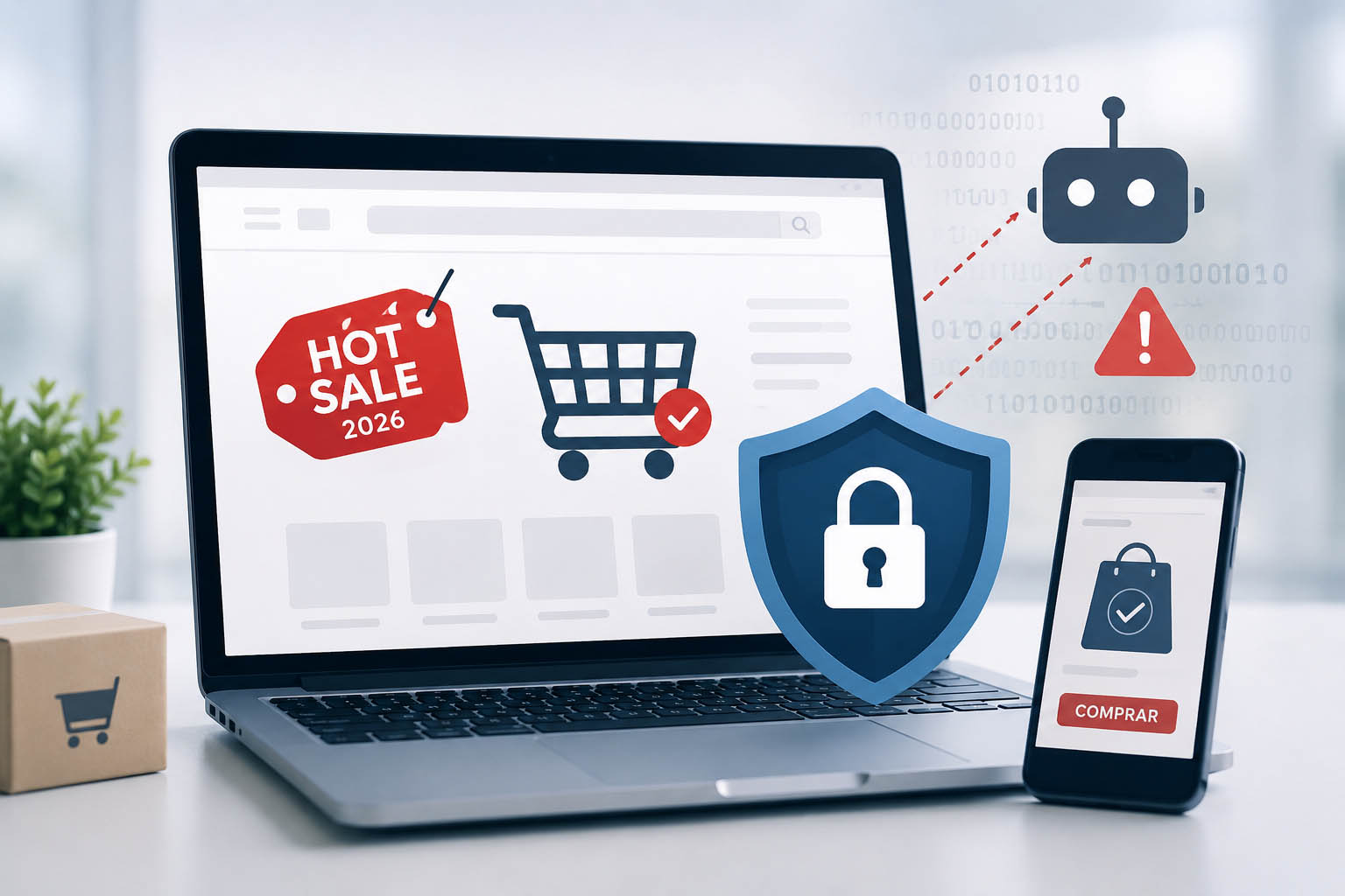 Hot Sale 2026: Alertan por bots y ataques digitales