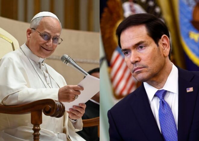 Papa León XIV recibirá a Marco Rubio en el Vaticano tras su choque con Trump, según medios