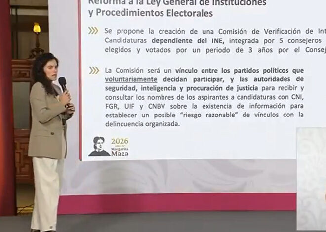 ¡Filtro antinarco! Sheinbaum va contra candidatos ligados al crimen