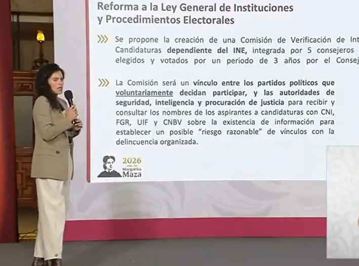 ¡Filtro antinarco! Sheinbaum va contra candidatos ligados al crimen