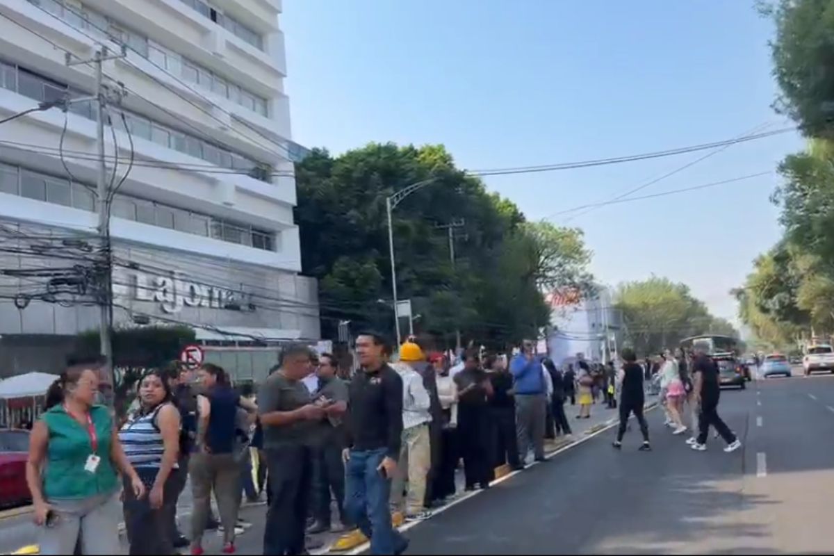 Sismo magnitud 5.6 remece centro y sur de México