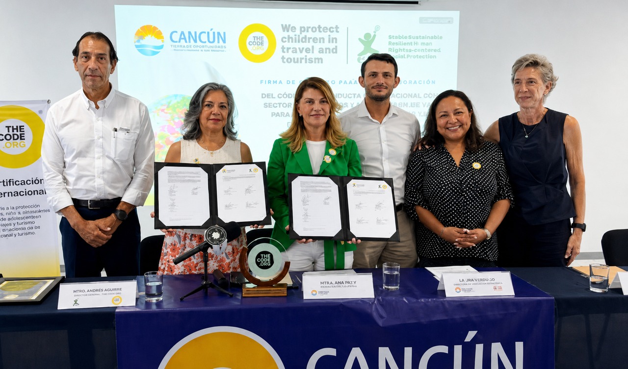 Hoteles de Cancún firman código internacional contra la explotación sexual infantil ante la llegada del Mundial FIFA 2026