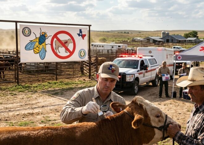 Texas declara emergencia por caso de gusano barrenador