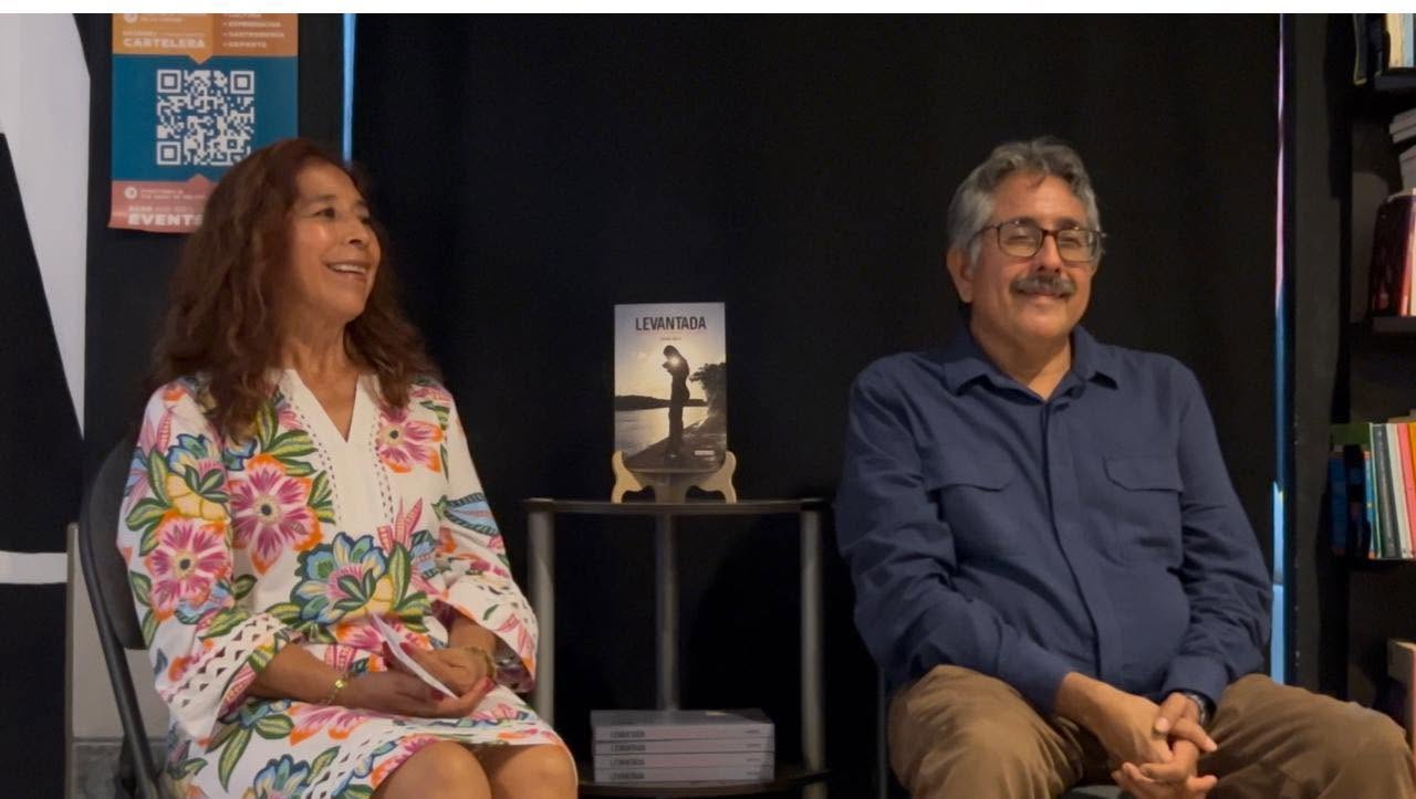 Presentan la novela “Levantada” en la sala de lectura Iximati en Cancún