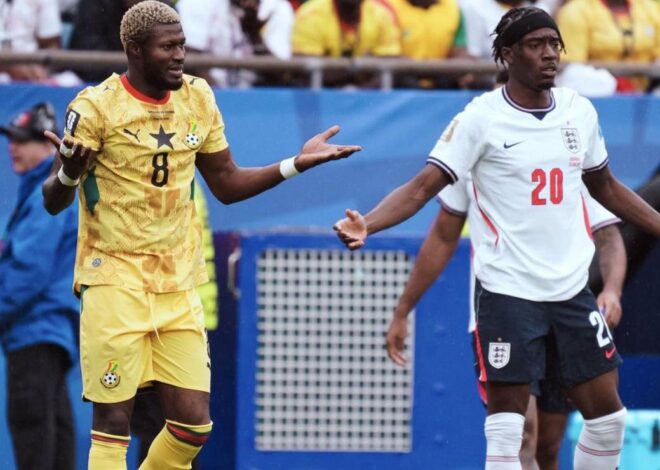 Inglaterra domina, pero Ghana rescata un valioso empate