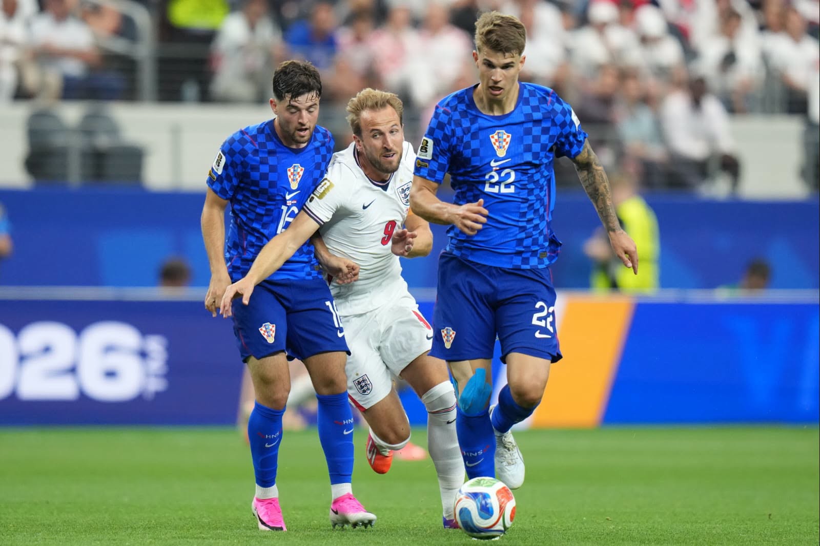 La corona inglesa se impone en Dallas: Inglaterra vence a Croacia