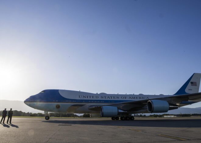 Trump presenta el nuevo Air Force One donado por Qatar
