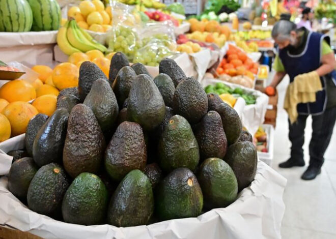 Baja la inflación, pero el aguacate se dispara