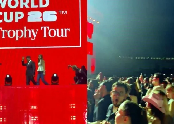 Abuchean a Samuel García y a Mariana Rodríguez durante evento mundialista en Monterrey