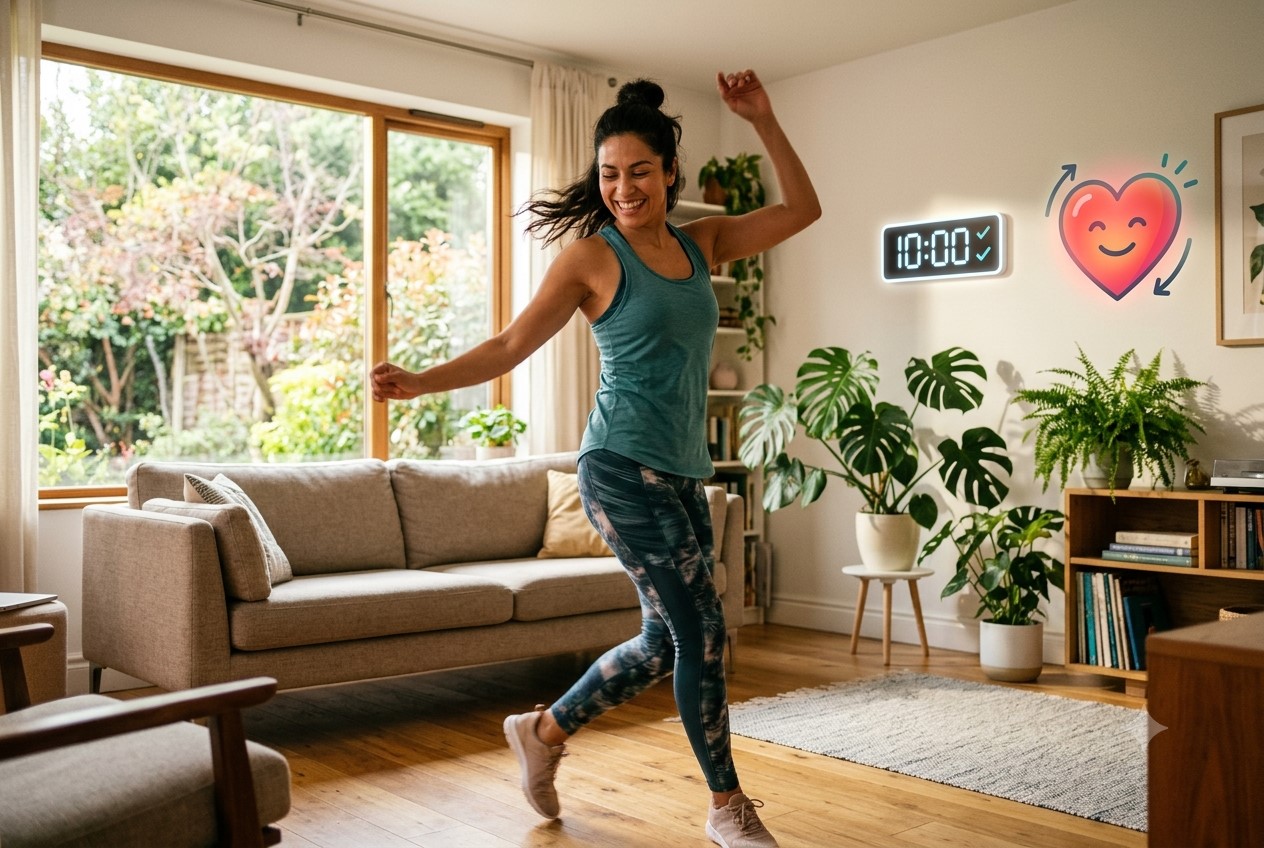 Bailar diez minutos diarios podría aumentar la longevidad