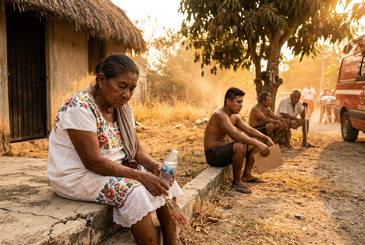 Temperaturas extremas cobran factura mortal en Yucatán