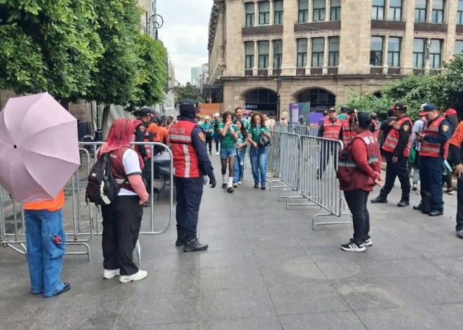 Decomisan cerveza en Fan Fest del Zócalo previo al México vs. Chequia