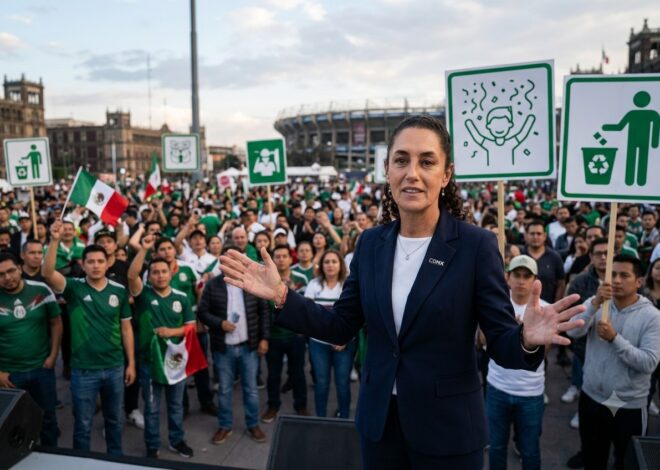 “Festejen, pero limpien”: el mensaje de Sheinbaum antes del duelo mundialista