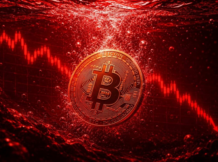 Bitcoin se desploma más de 13% en una semana y la inteligencia artificial aparece como uno de los factores