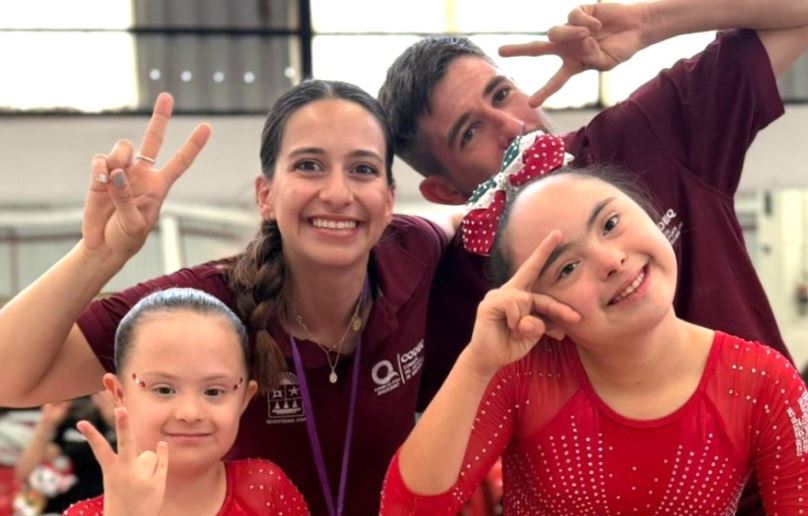 Gimnastas quintanarroenses representarán a México en el Down Syndrome World Championships