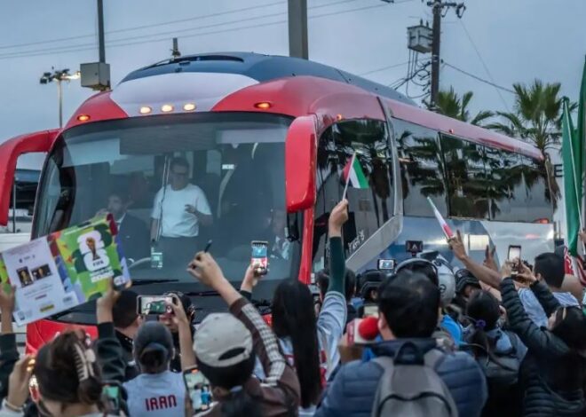Irán recibe calurosa bienvenida de aficionados mexicanos en Tijuana