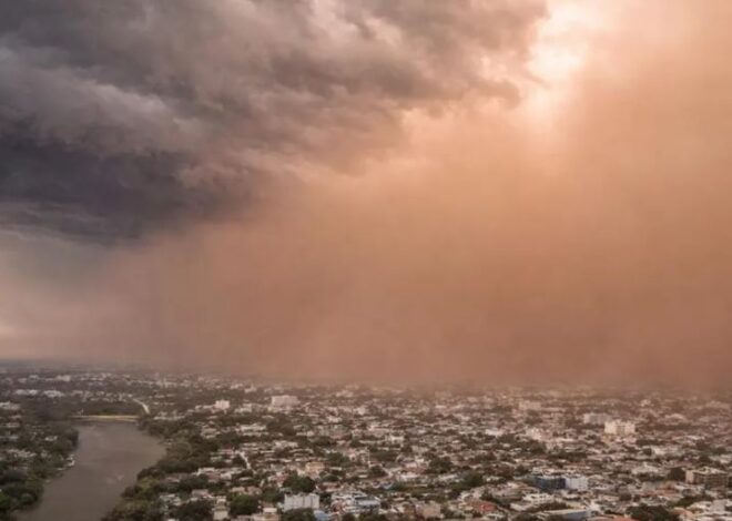 Polvo del Sahara apaga las lluvias en Yucatán