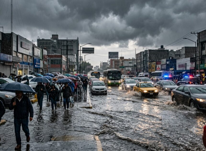 Protección Civil alerta por lluvias intensas en gran parte del país
