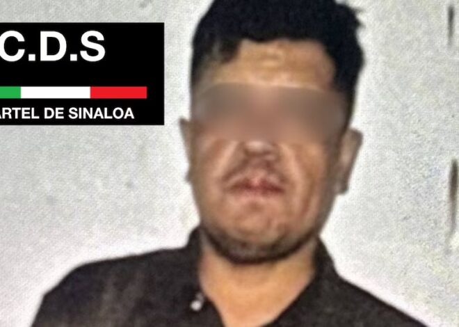 Cae en Mazatlán “El Gabito”, operador de Los Chapitos en el sur de Sinaloa