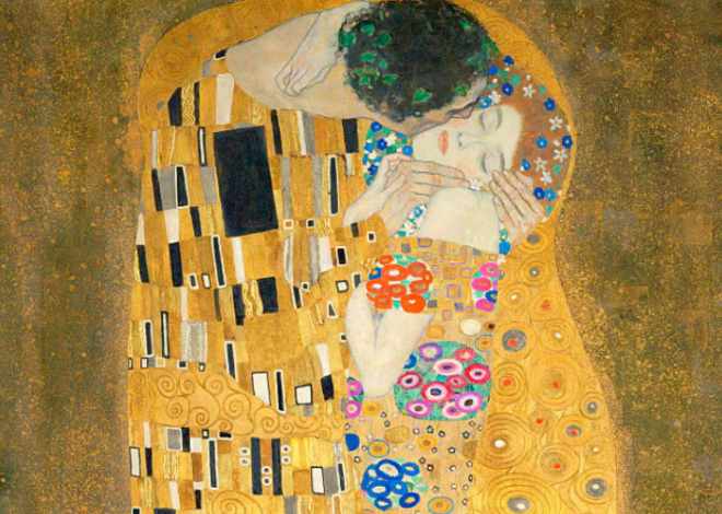 Roban versión digital de la famosa obra “El beso” de Klimt en Viena