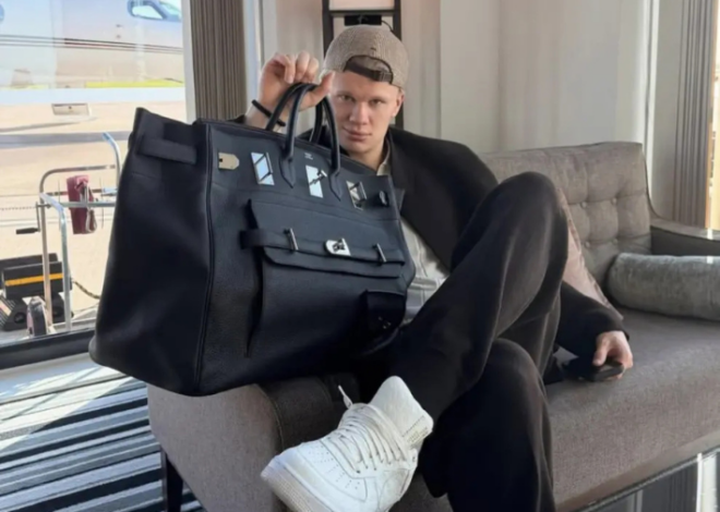 Esta es la millonaria colección de bolsos Hermès de Erling Haaland